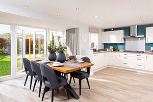 Interior of kitchen at Willow Grove